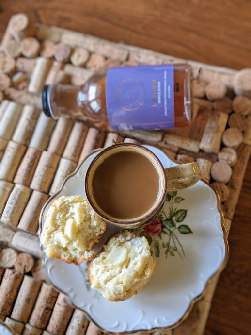 Kvas Lavender Lemon Scones