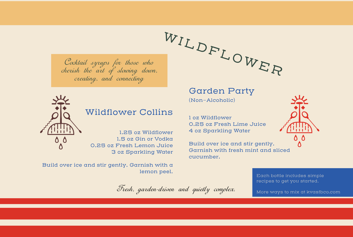 Wildflower Cocktail Syrup
