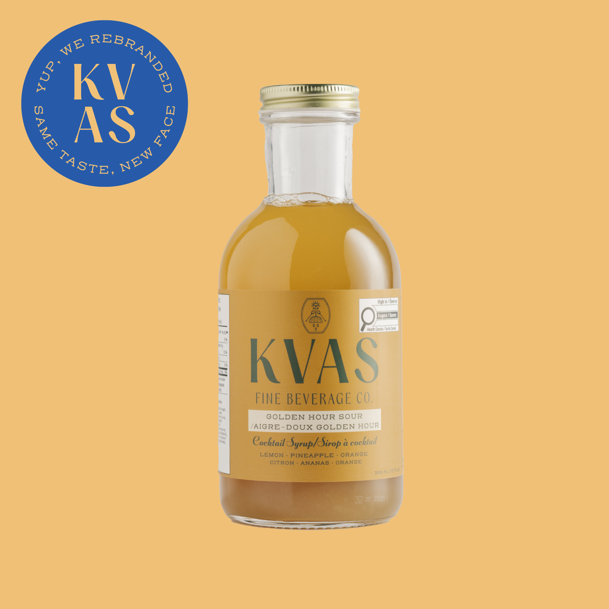 Golden Hour Sour Cocktail Syrup